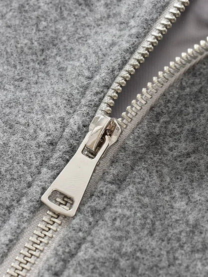 Giacca Donna Corto con Zip Frontale