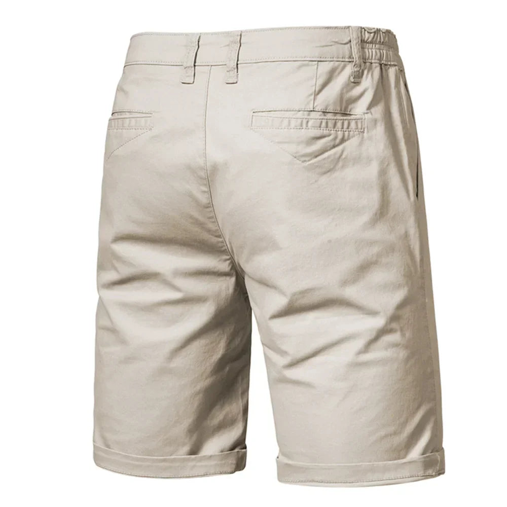 Pantaloncini Chino Uomo con Bottoni Casual