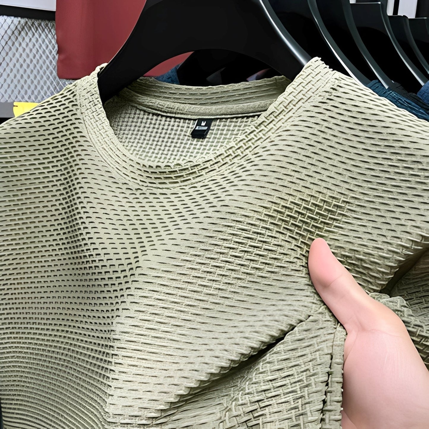 T-shirt Uomo Estiva Elegante Vestibilità Regular