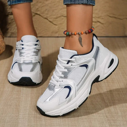 Sneakers Donna Chunky con Lacci