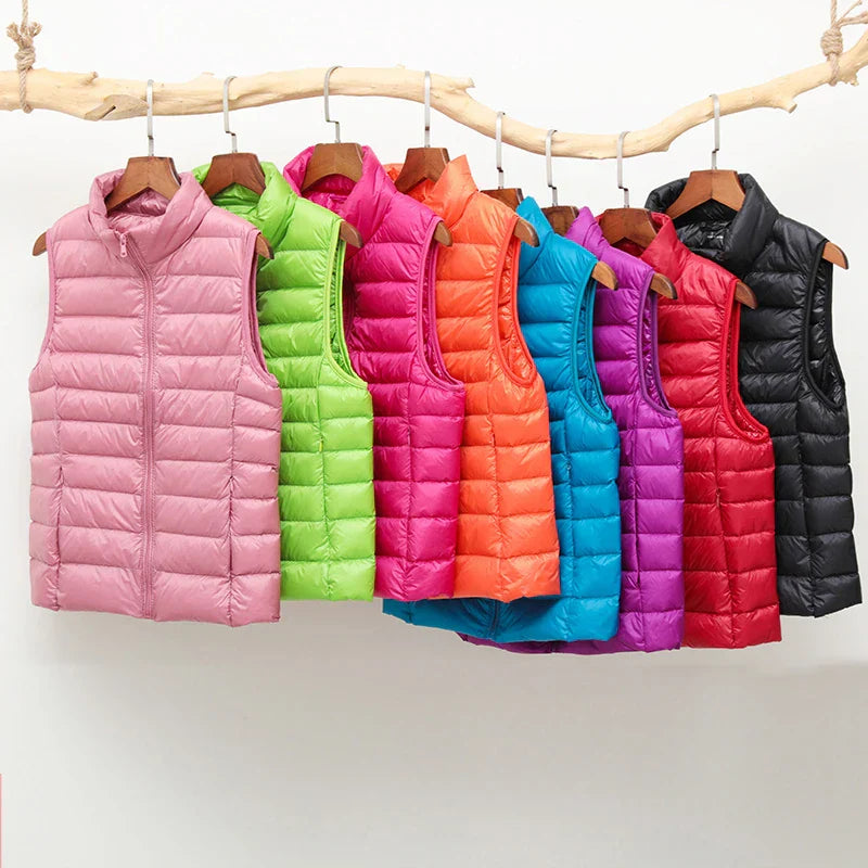 Gilet Imbottito Donna Leggero Primavera Autunno - Brentozzi
