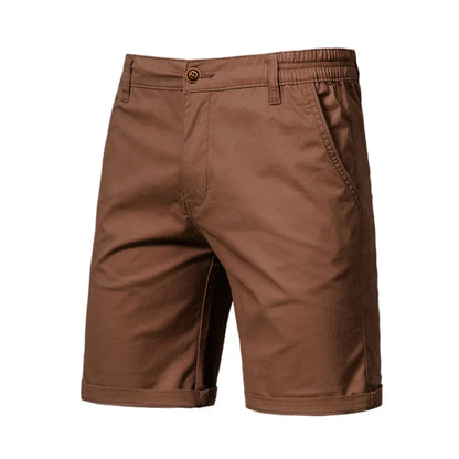Pantaloncini Chino Uomo con Bottoni Casual
