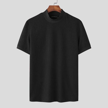 Camicia Uomo Manica Corta Stile Elegante