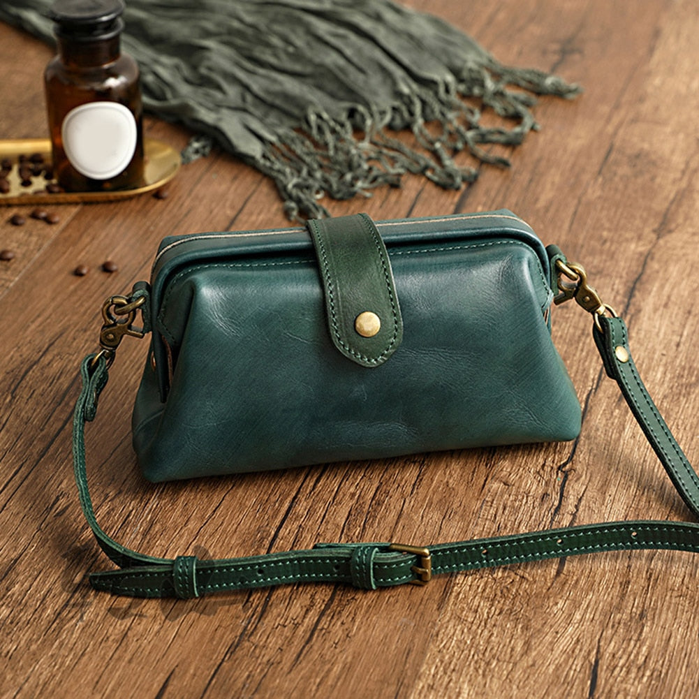 Borsa Donna in Pelle Stile Retrò Artigianale