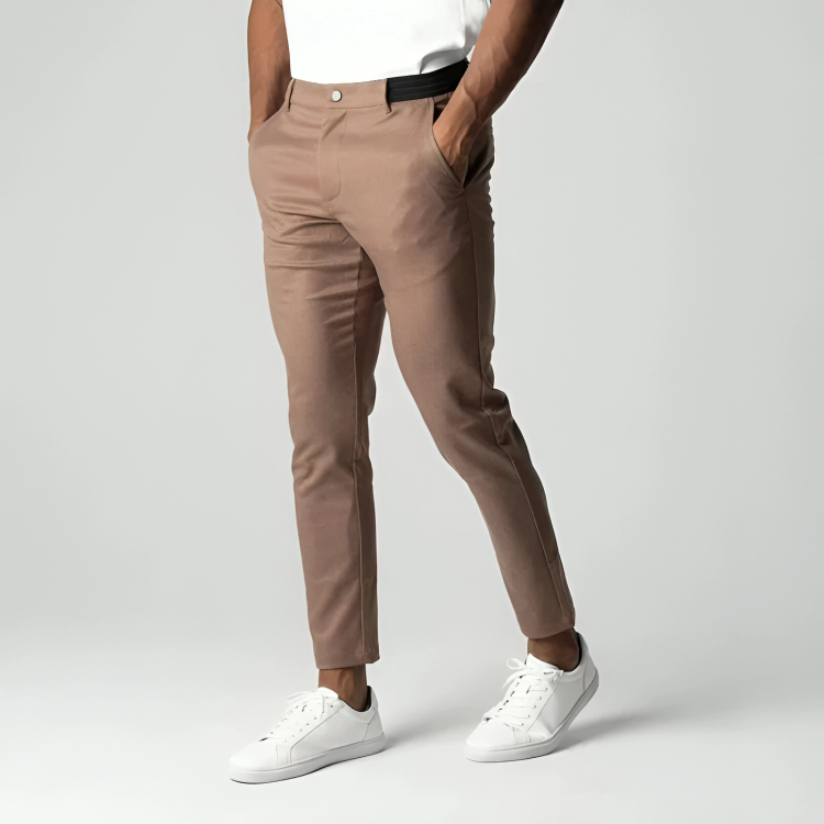Pantaloni Chino Uomo Taglio Dritto