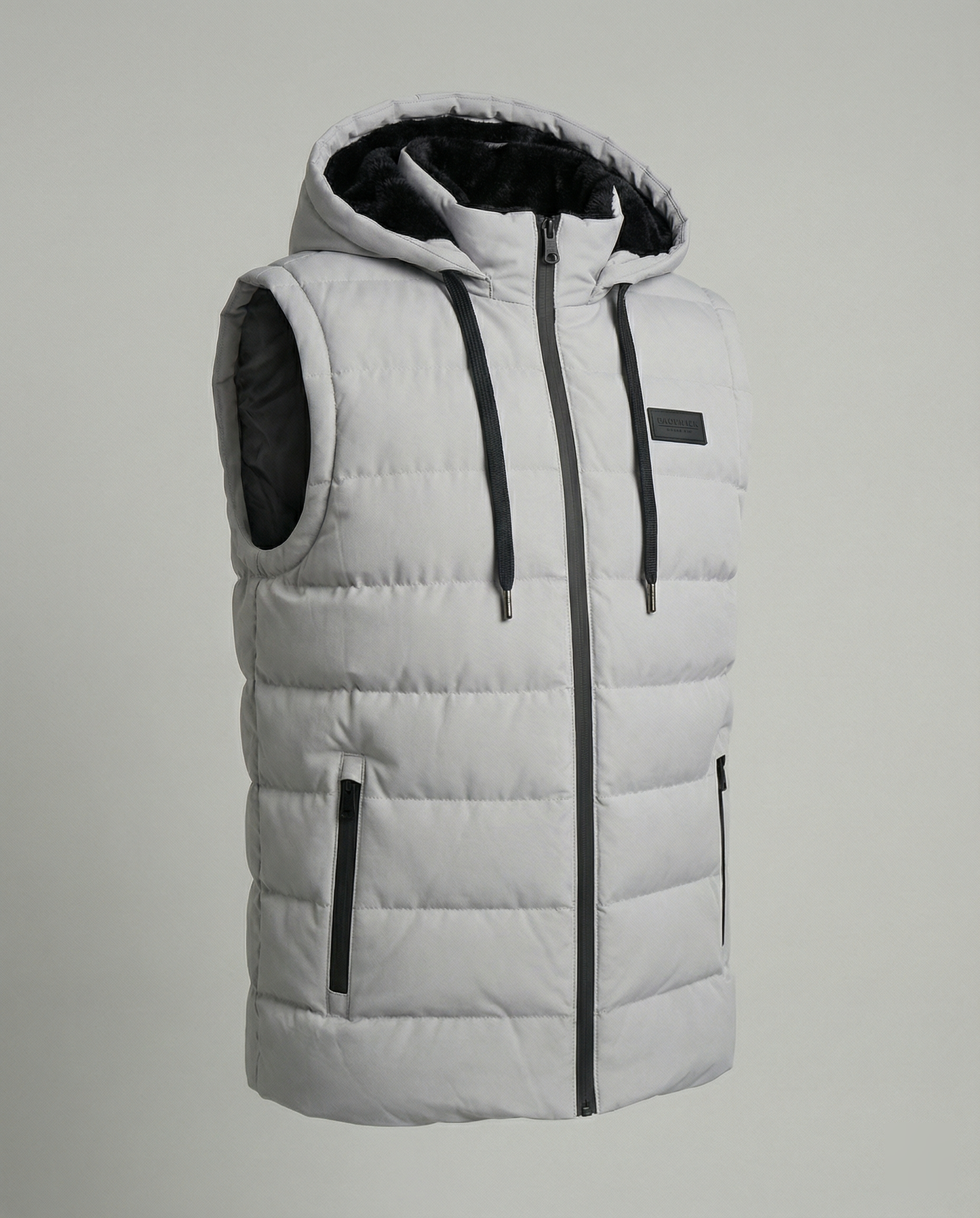 Smanicato Uomo in Pile Sportivo Slim Fit