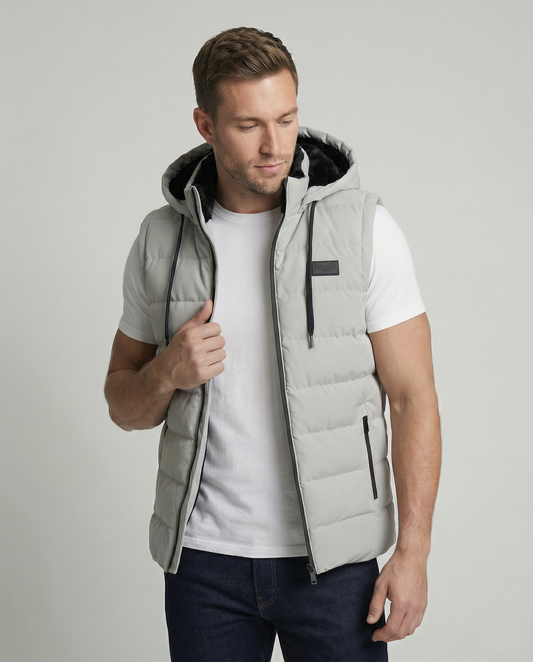 Smanicato Uomo in Pile Sportivo Slim Fit - Brentozzi