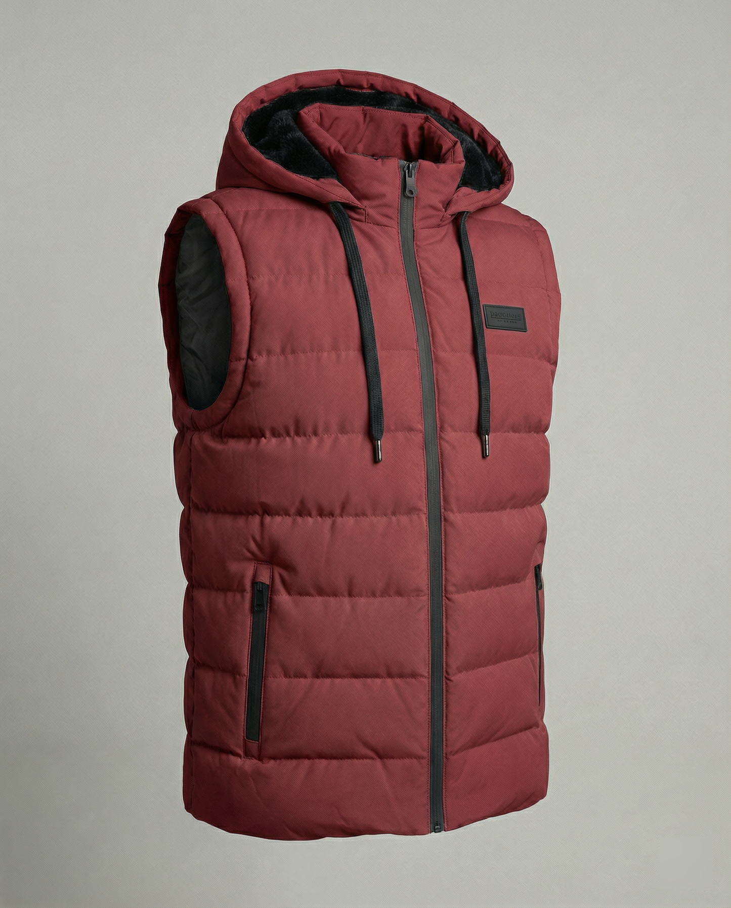 Smanicato Uomo in Pile Sportivo Slim Fit