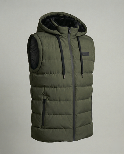 Smanicato Uomo in Pile Sportivo Slim Fit