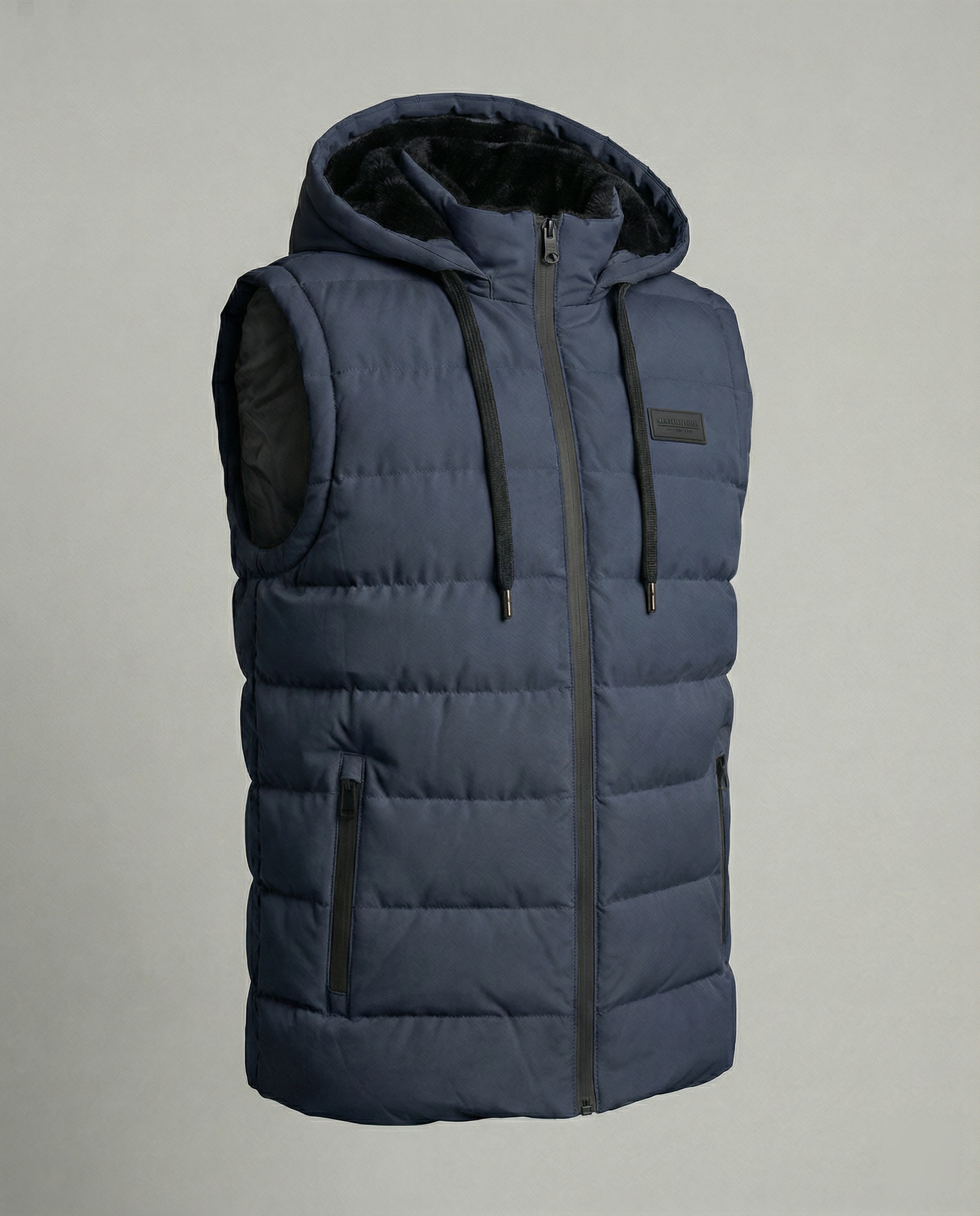 Smanicato Uomo in Pile Sportivo Slim Fit
