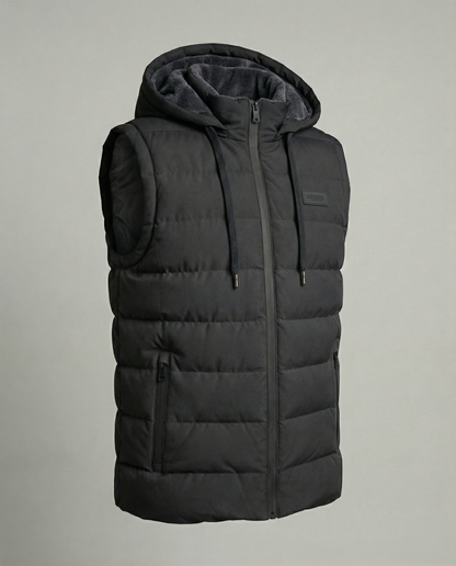 Smanicato Uomo in Pile Sportivo Slim Fit