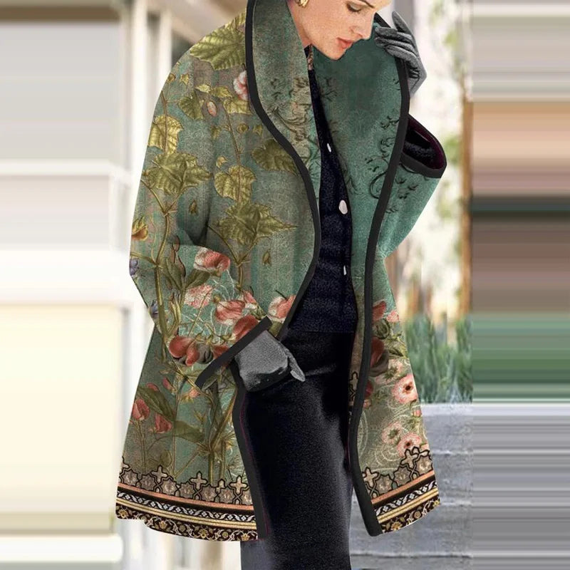 Cappotto Donna in Lana Pesante Caldo Elegante Idrorepellente - Brentozzi