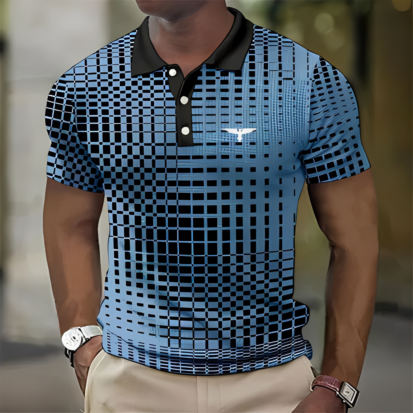 Polo Uomo Cotone Vestibilità Regular