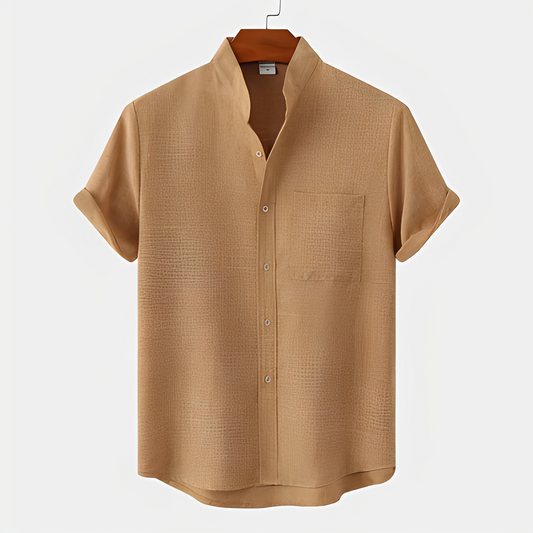Camicia Uomo Estiva Stile Modaiolo Vestibilità Regular - Brentozzi