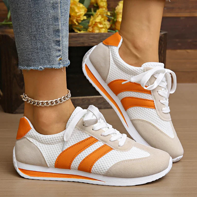 Sneaker Donna in Mesh con Lacci - Brentozzi