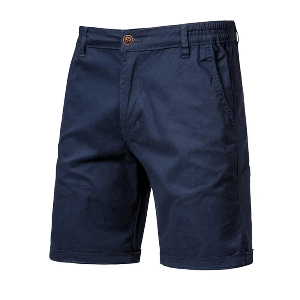 Pantaloncini Chino Uomo con Bottoni Casual