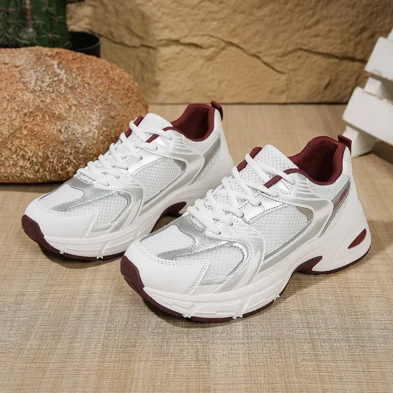 Sneakers Donna Chunky con Lacci