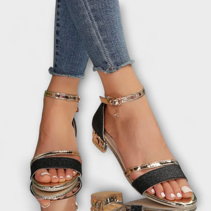 Sandali Donna Eleganti Punta Aperta