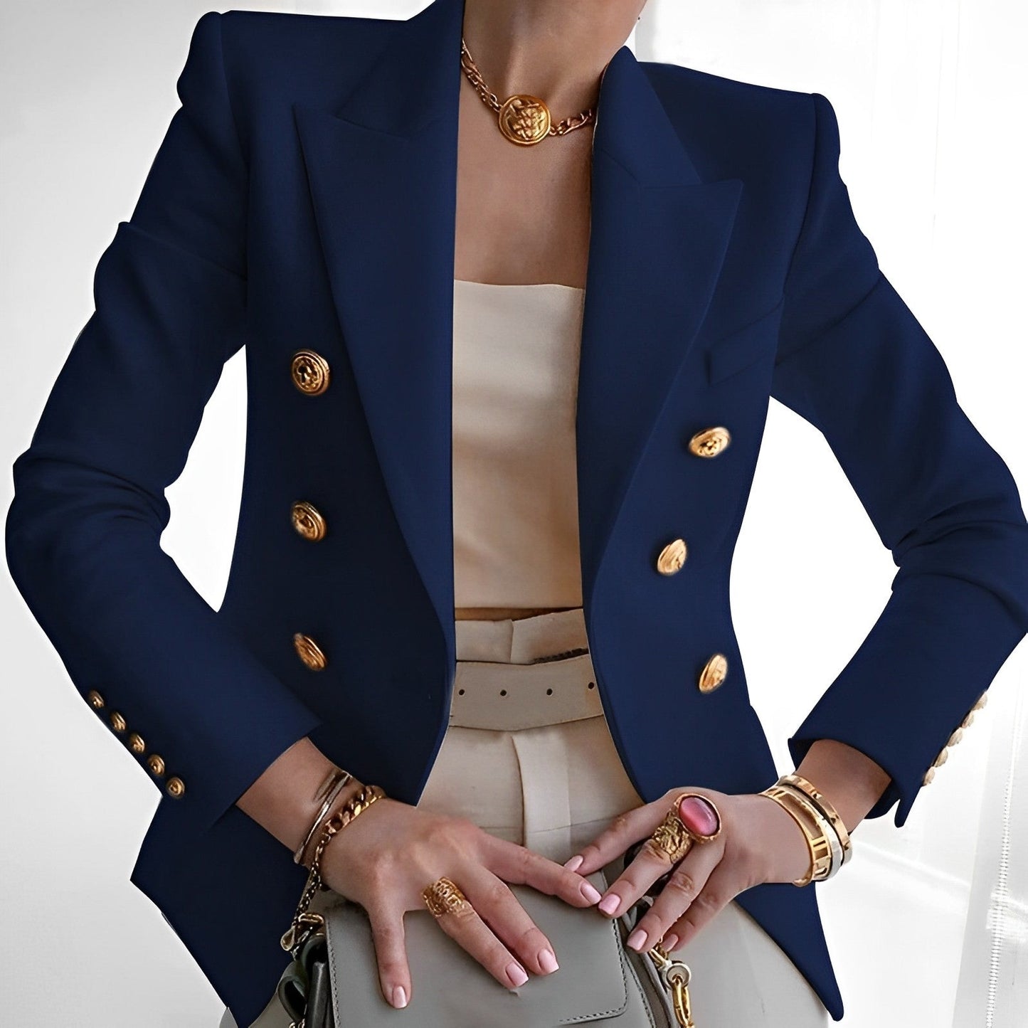 Blazer Donna Classico Vestibilità Regular