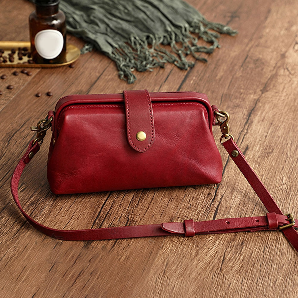 Borsa Donna in Pelle Stile Retrò Artigianale