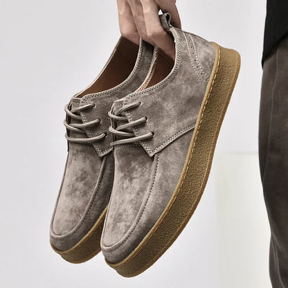 Sneaker Uomo in Camoscio Comoda Elegante