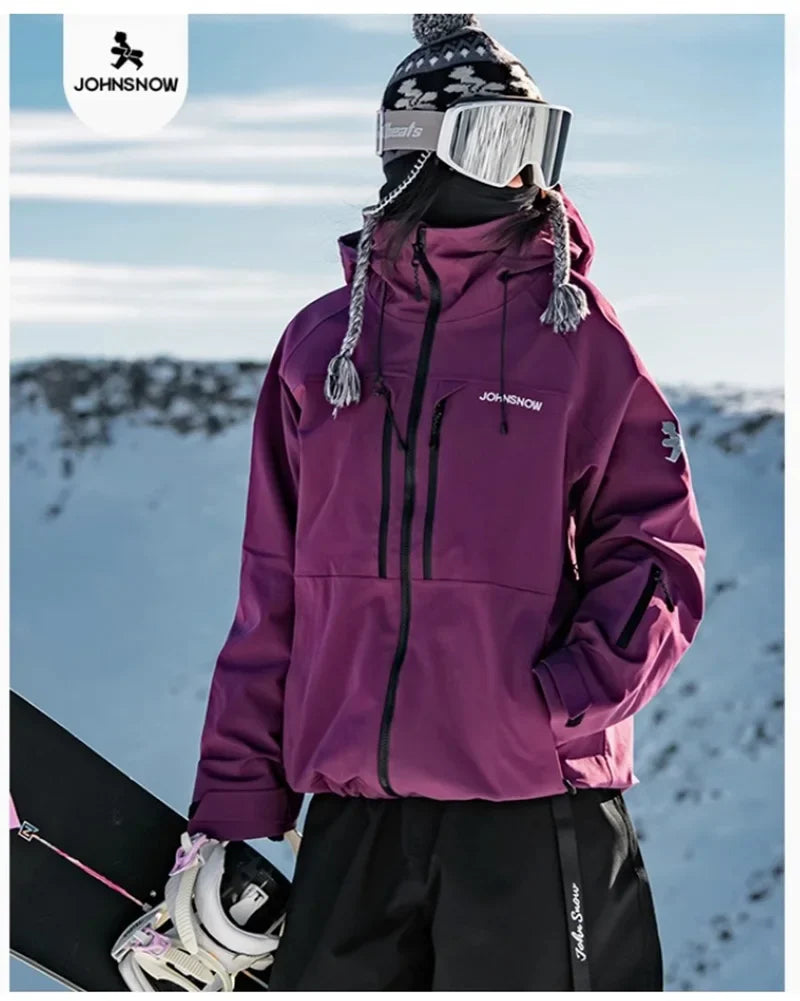 Giacca Unisex con Cappuccio e Chiusura Frontale Chiusa