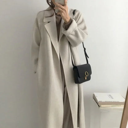 Cappotto Donna con Cintura Vita Invernale