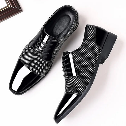Scarpe Uomo in Pelle con Strass Eleganti