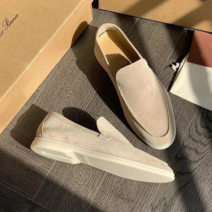 Scarpe Uomo Senza Lacci Classico Taglio