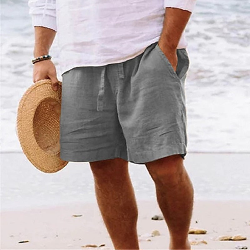 Pantaloni Corti Uomo Vita Media con Coulisse Estivi