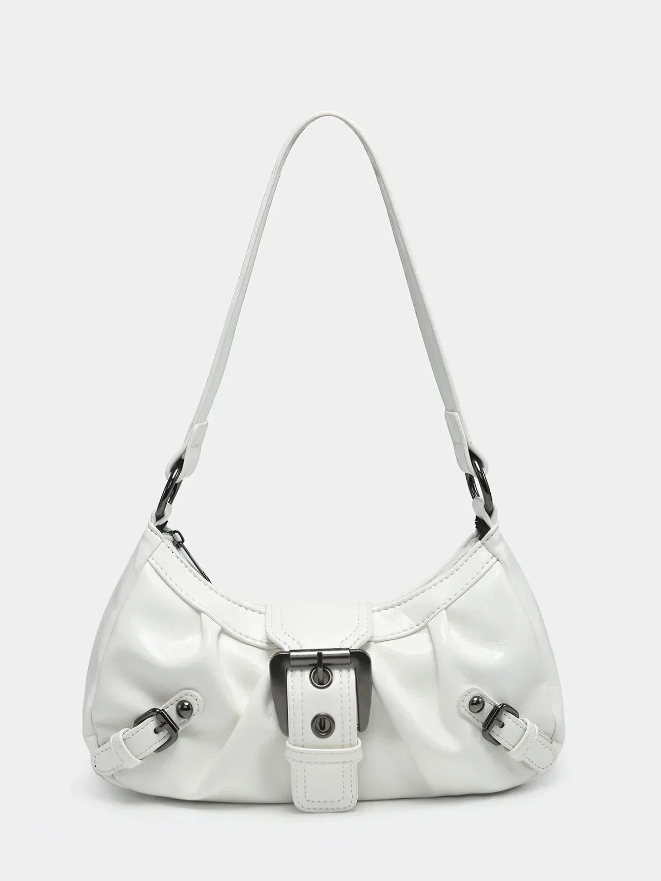 Borsa Tracolla Donna Vintage con Borchie Stile Y2K