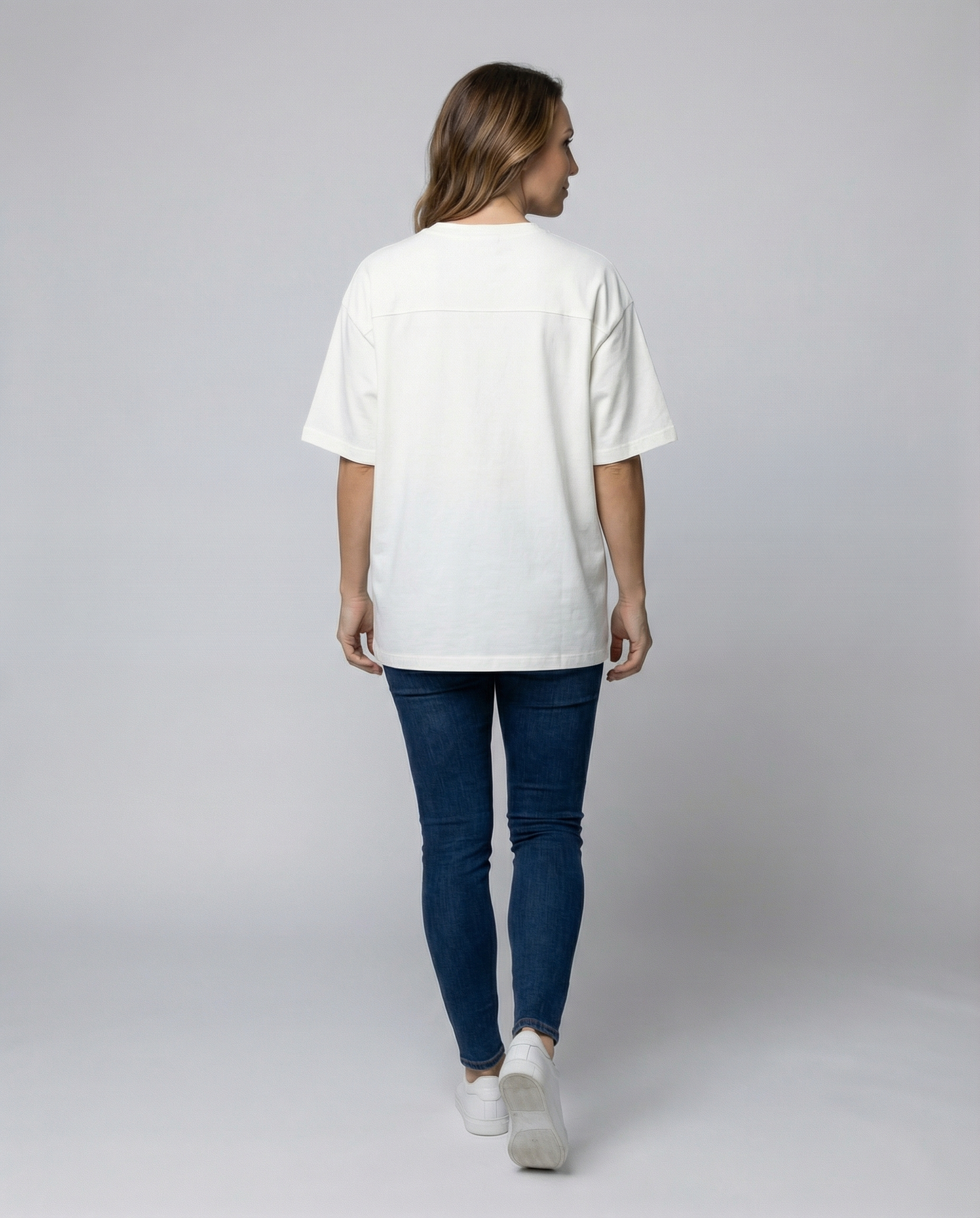 T-shirt Donna Oversize Cotone Morbido
