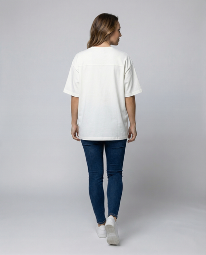 T-shirt Donna Oversize Cotone Morbido