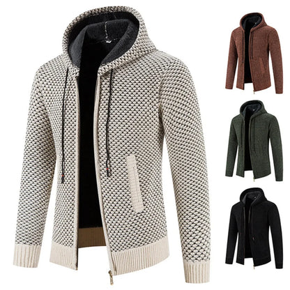 Cardigan Uomo Maglia Calda Stile Invernale - Brentozzi