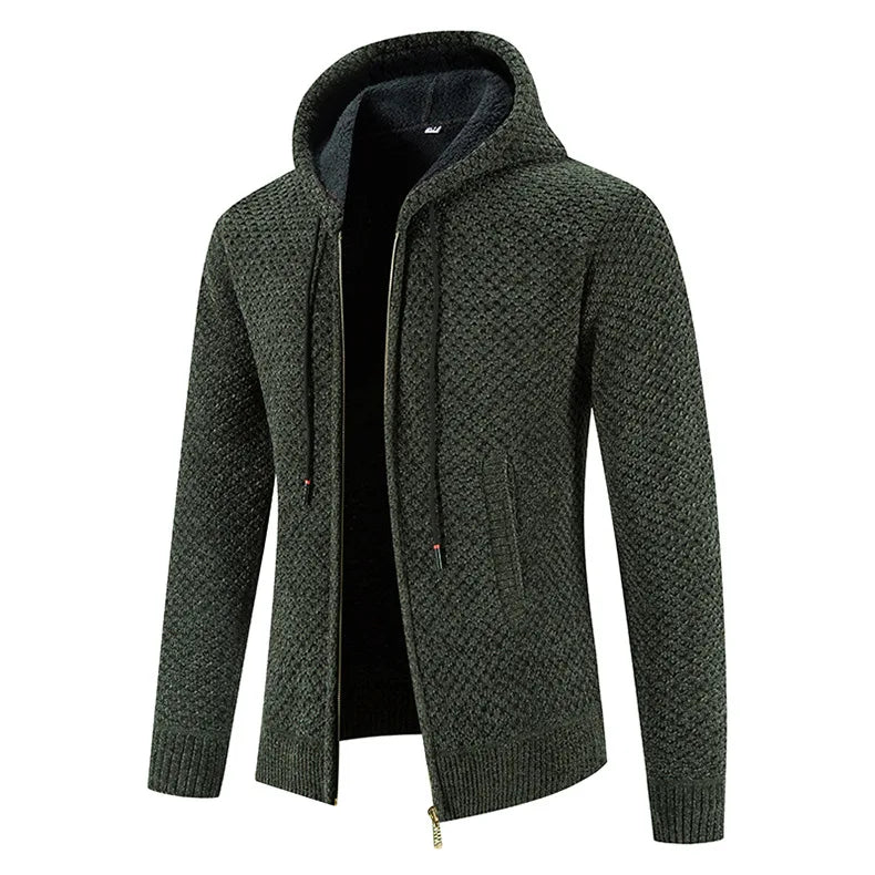 Cardigan Uomo Maglia Calda Stile Invernale