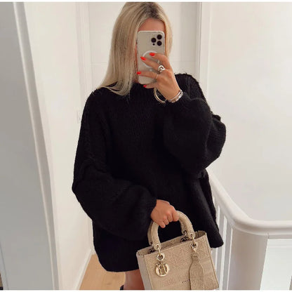 Maglione Donna Maglia Oversize Confortevole