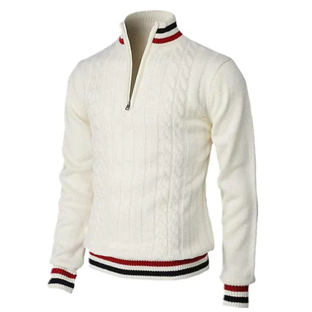 Maglione Uomo Lana Cotone Girocollo Caldo - Brentozzi