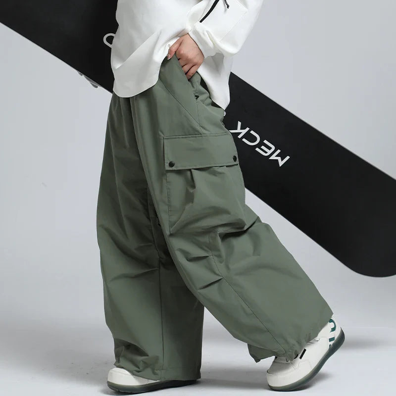 Pantaloni Unisex Vita Elasticizzata Gamba Larga Comodi - Brentozzi