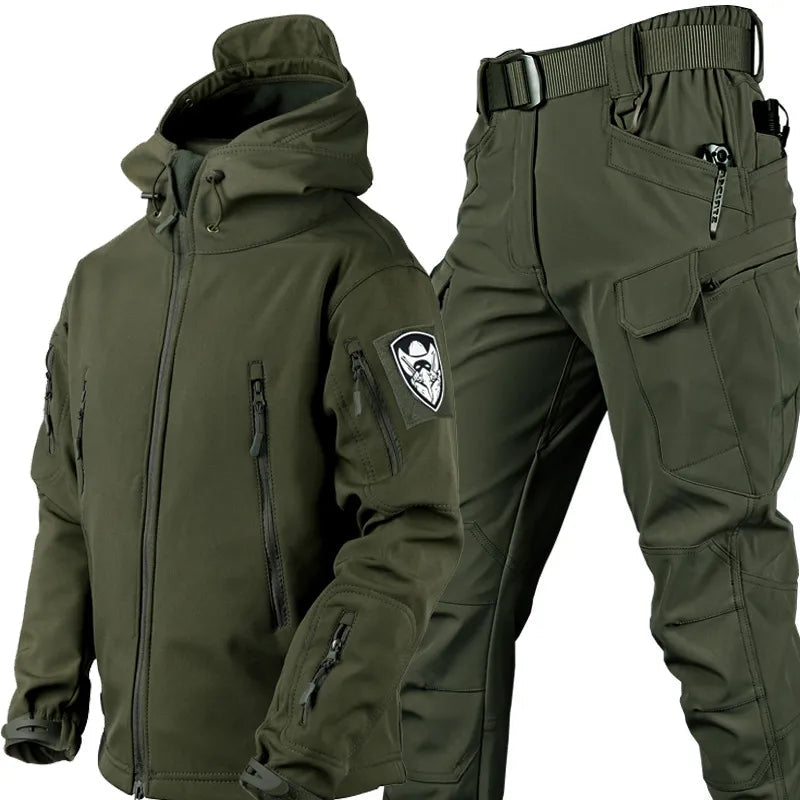 Giacca e Pantaloni Uomo Impermeabili Invernali Funzionali