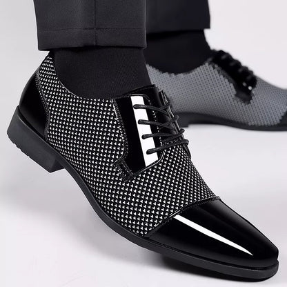 Scarpe Uomo in Pelle con Strass Eleganti
