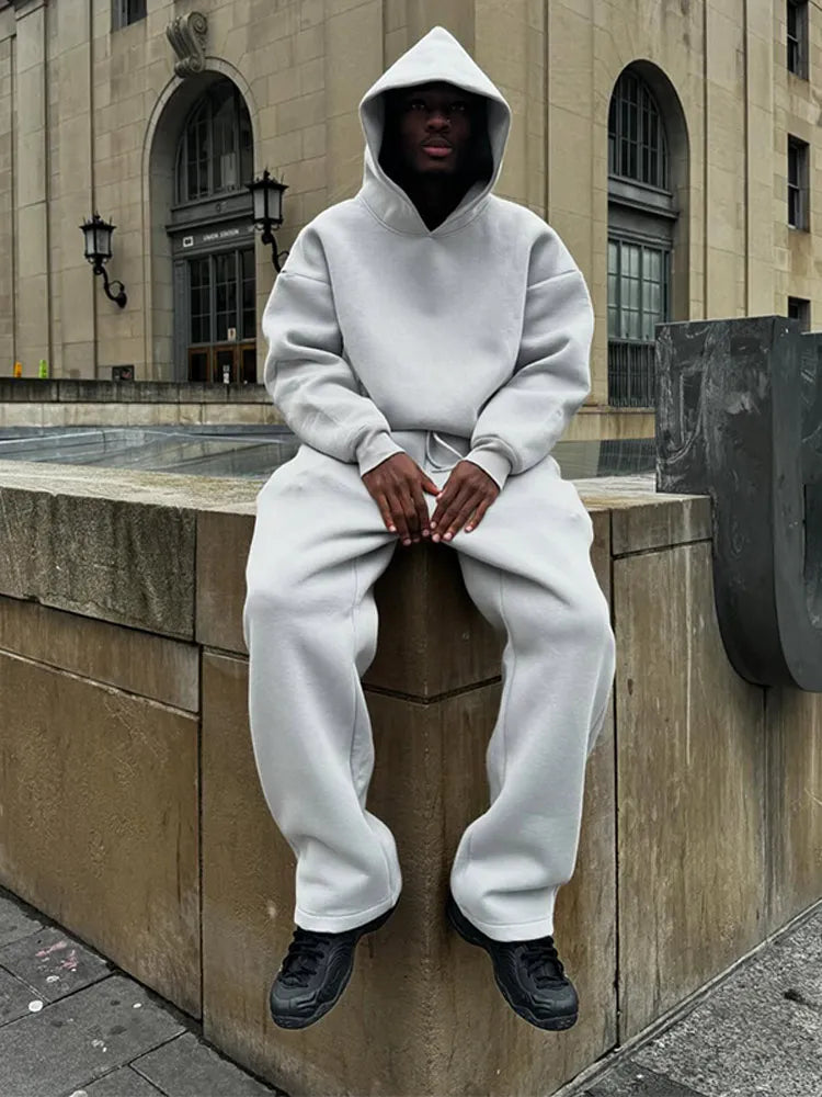 Tuta Jogging Uomo Oversize Stile Sportivo