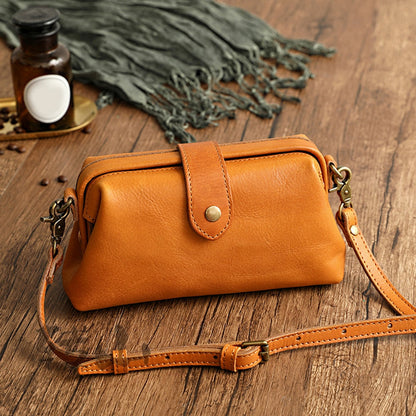 Borsa Donna in Pelle Stile Retrò Artigianale - Brentozzi