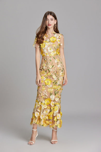 Abito Maxi Donna Smanicato