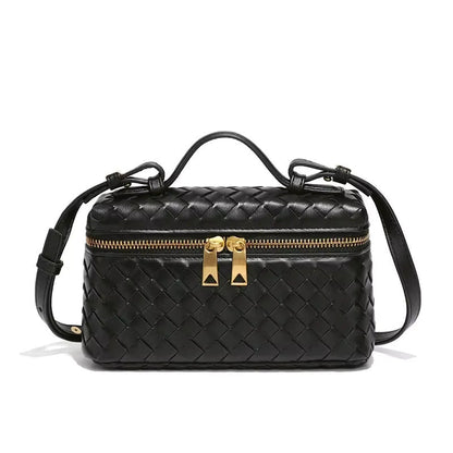 Borsa Donna in Ecopelle Intrecciata Elegante Versatile - Brentozzi
