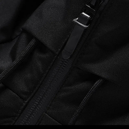 Giacca Puffer Uomo Imbottita con Cappuccio Calda Invernale