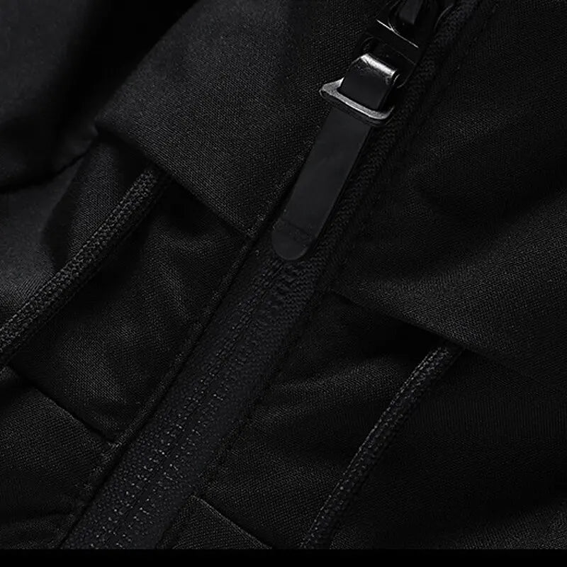 Giacca Invernale Uomo Imbottitura Voluminosa Cappotto Puffer