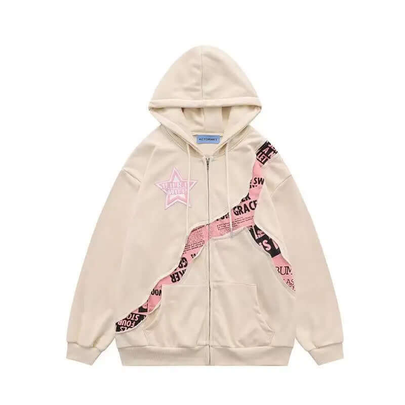 Felpa Oversize Donna con Stampa Comoda Streetwear