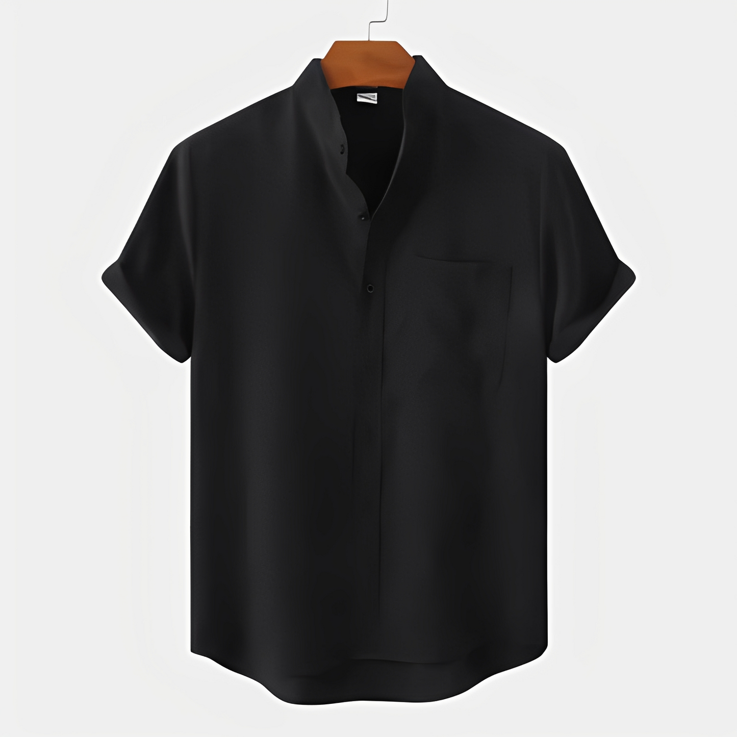 Camicia Uomo Estiva Stile Modaiolo Vestibilità Regular