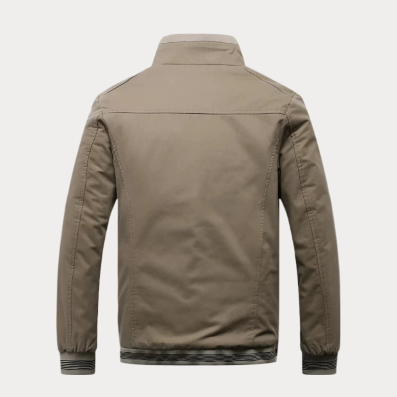 Bomber Uomo Casual Design Classico Vestibilità Comoda