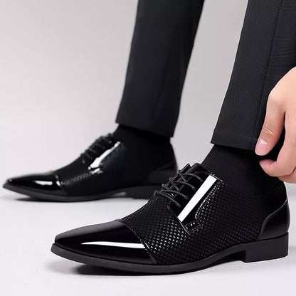 Scarpe Uomo in Pelle con Strass Eleganti